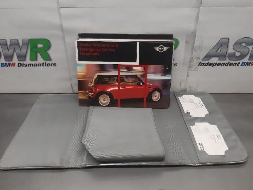 MINI COOPER R52 Owners Handbook