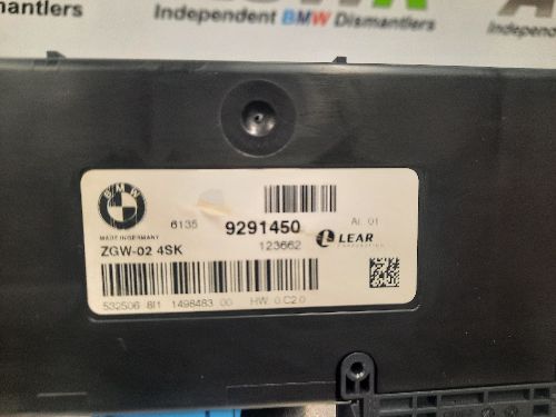 BMW Central Gateway Control Module F07 F10 F11 5 SERIES