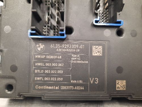 BMW REM Body Control Module F20 F21 1 SERIES
