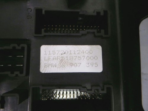 BMW X5 E53 Fuse Box