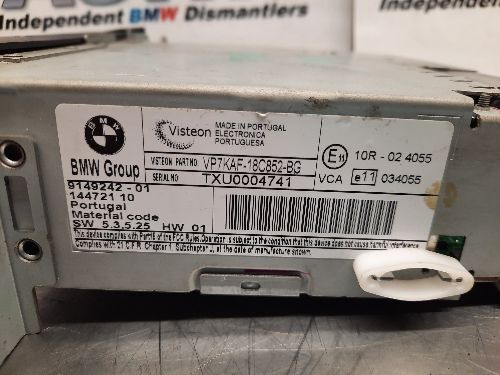 BMW Champ Business System Radio CD Player E60 E63 5 6 SERIES