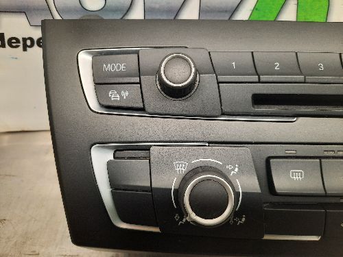 BMW Heater Control Panel F20 F21 1 SERIES Pre LCI