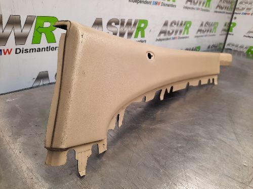 BMW Rear Top Lateral Trim Panel O/S Right E64 6 SERIES Convertible
