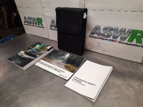 BMW F20 F21 1 SERIES Owners Handbook & Wallet