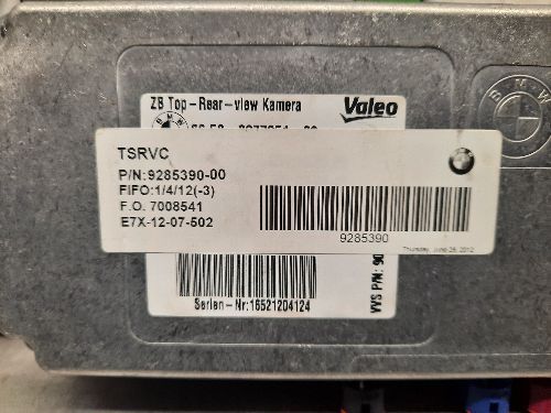 BMW Top Rear View Camera Control Module E70 X5 E71 X6