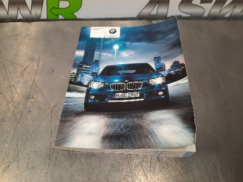 BMW F20 F21 1 SERIES Owners Handbook & Wallet