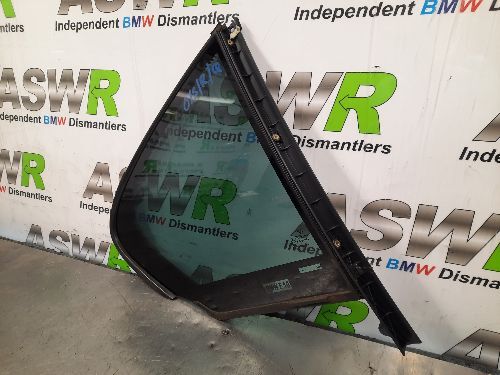BMW Rear Door Fixed Window Glass O/S Drivers Right F10 5 SERIES Saloon