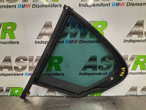 BMW Rear Door Fixed Window Glass O/S Drivers Right F10 5 SERIES Saloon