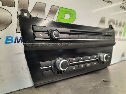 BMW Radio & Heater Control Panel F10 F11 5 SERIES Pre LCI