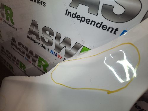 BMW F48 X1 Wing Front N/S Passenger Left