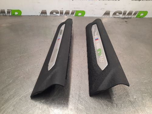 BMW Entrance Sill Plate Kick Trims Pair F44 2 SERIES Gran Coupe