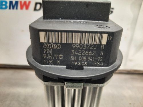 MINI COOPER Heater Resistor 2008->2010 R55 R56 R57 R58