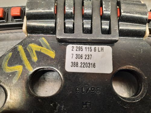 BMW Rear Seat Angle Adjuster N/S Passenger F34 3 SERIES GT