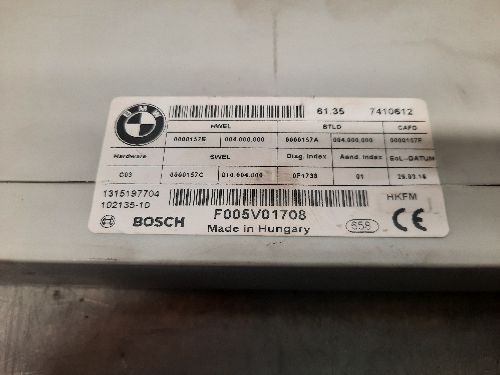 BMW Tailgate Function Control Module F34 3 SERIES Gran Turismo