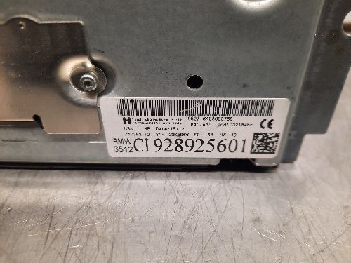 BMW F25 X3 CIC Sat Navigation DAB CD Head Unit