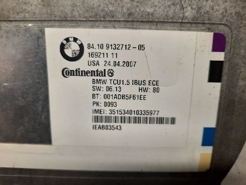 BMW Bluetooth Telematics Control Unit Module E46 E83 E53 E85