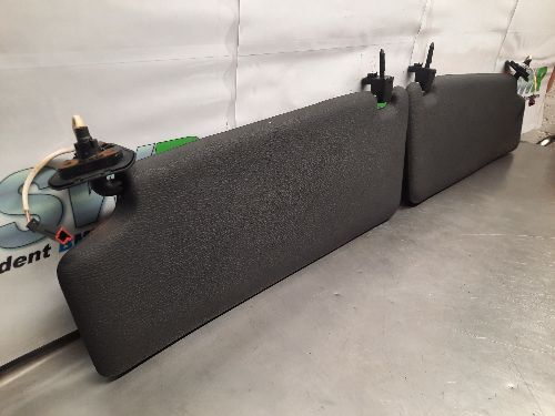 BMW E83 X3 LCI Pair Of Black Sun Visors