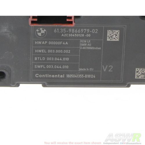 BMW REM Body Control Module F20 F30 F36 1 3 4 SERIES