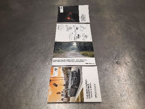 BMW F23 2 SERIES Convertible Owners Manual & Wallet