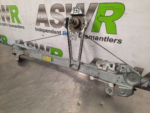 BMW E30 3 SERIES Rear Window Regulator Manual O/S Drivers Right