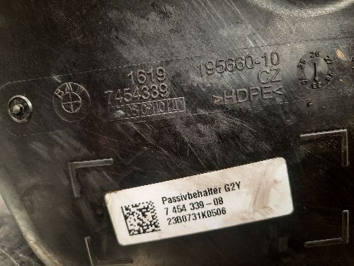 BMW Passive SCR Adblue Tank Diesel G20 G21 G22 G23 G26 3 4 SERIES