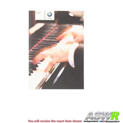 BMW E82 E88 1 SERIES Owners Handbook Pack With Wallet