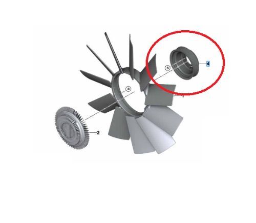 BMW Water Pump Pulley E39 E60 E61 5 SERIES M52 M54 Petrol