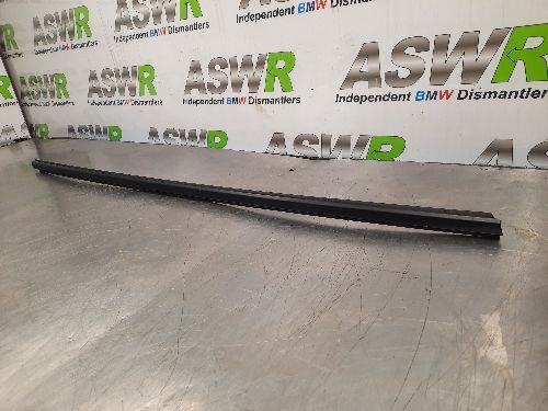 BMW E31 8 SERIES Door Weather Strip outer Drivers Side Rear