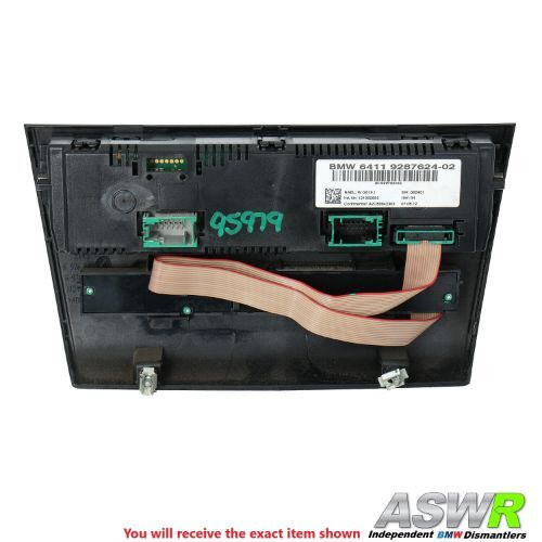 BMW A/C Heater Control Panel E87 E90 1 3 SERIES E84 X1