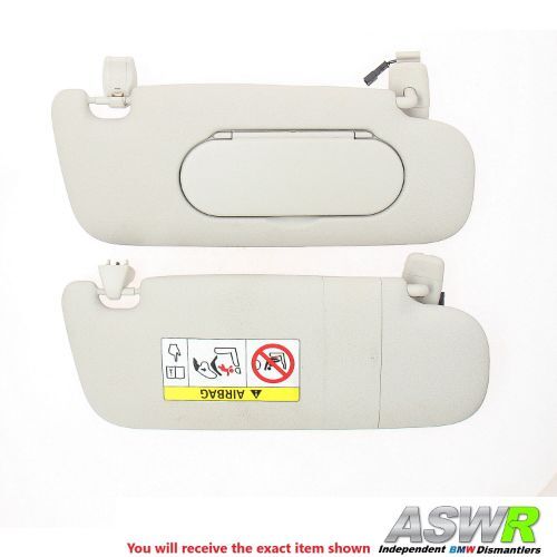 MINI Sun Visors Pair Grey F54 Clubman