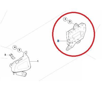 BMW Rear Door Safety Bag N/S Passenger Left E39 5 SERIES