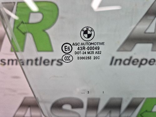 BMW E84 X1 Door Glass Front O/S Drivers Right