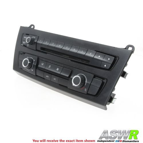 BMW A/C Heater Control Panel F20 F21 1 SERIES
